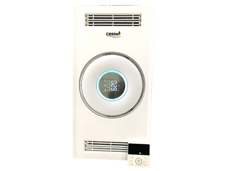 Quạt sưởi điều hòa phòng tắm thông minh CREEN CR-SMH688, Sưởi âm trần nhà tắm, điều khiển từ xa 6 trong 1